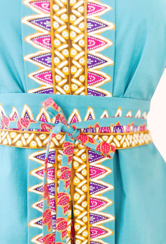 Kebaya style batik Top and Skirt