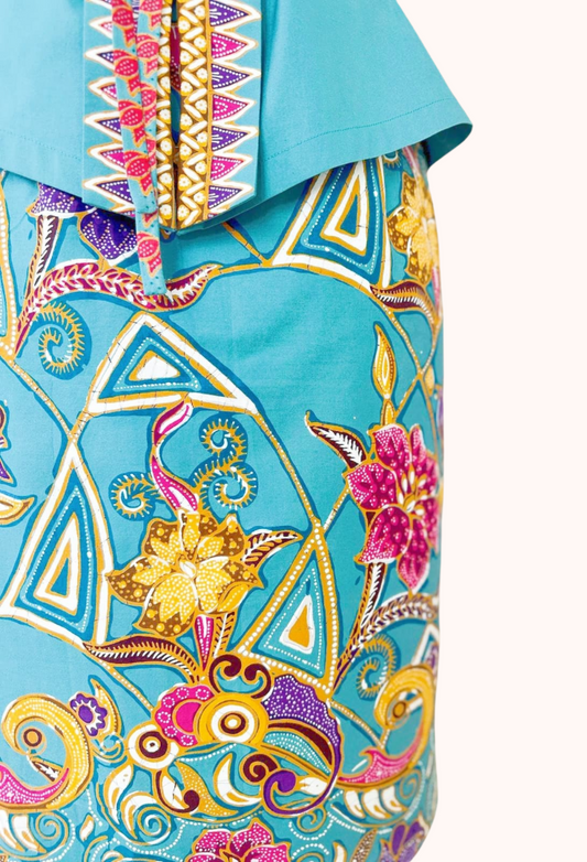 Kebaya style batik Top and Skirt