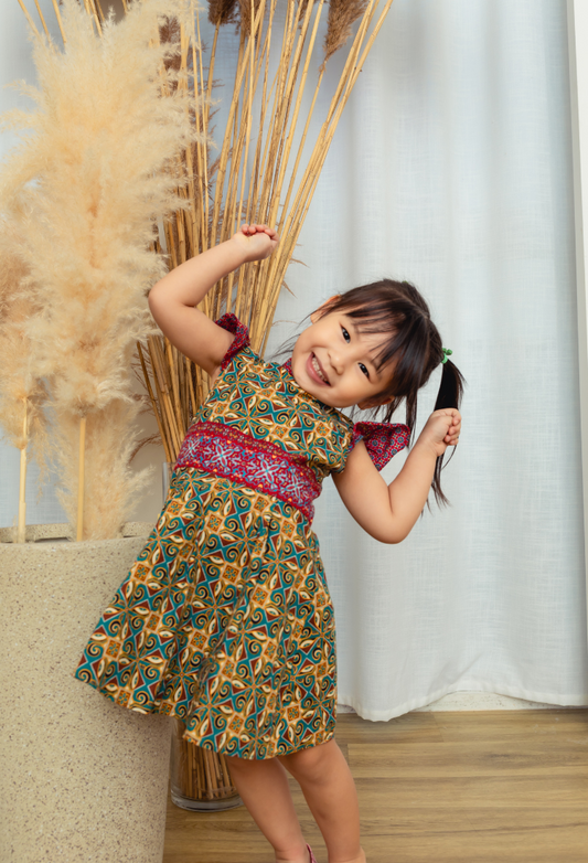 Girl's Batik Dress