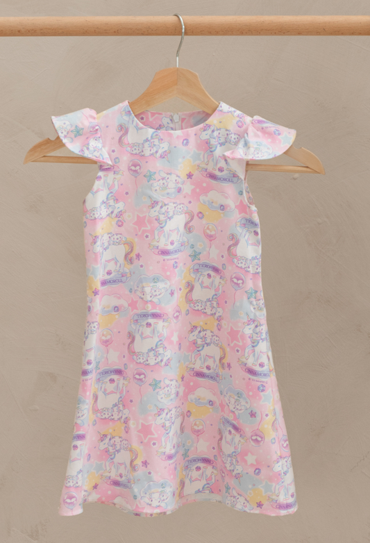Girl's Cotton Sanrio Dress