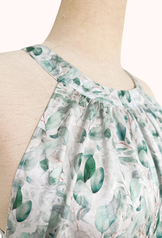 Hi-lo hem dress