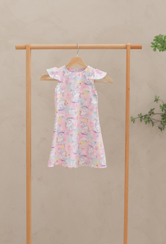 Girl's Cotton Sanrio Dress