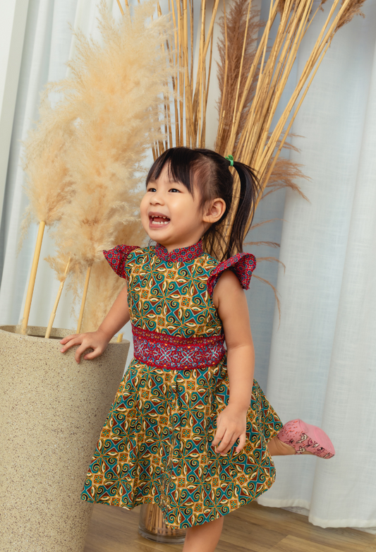 Girl's Batik Dress
