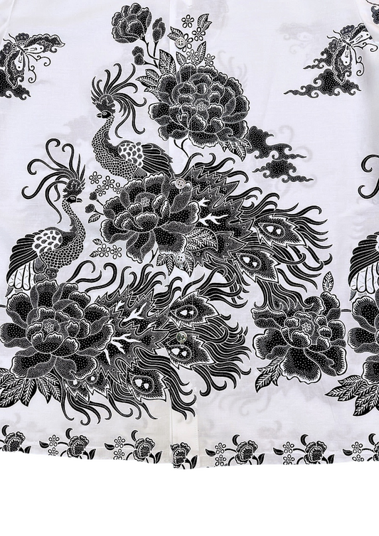 Men's Batik Short Sleeve Shirt
