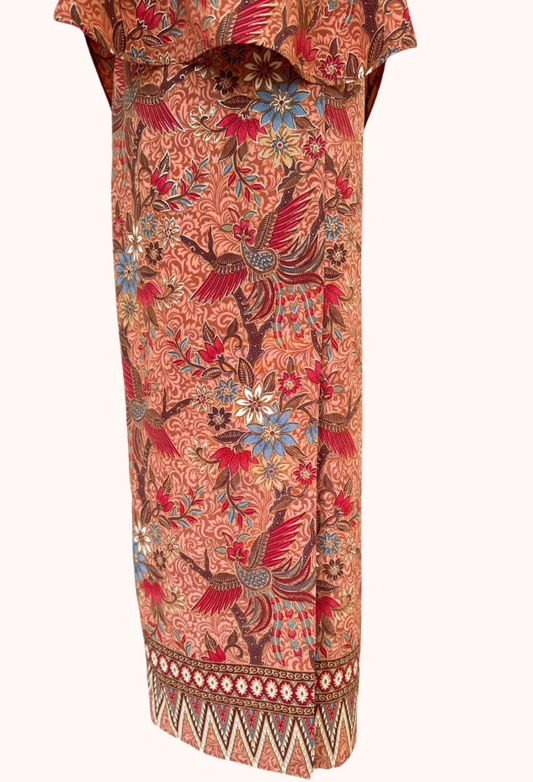 Cheongsam Top and Skirt Set