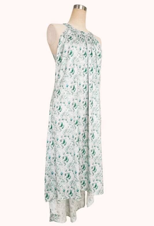 Hi-lo hem dress