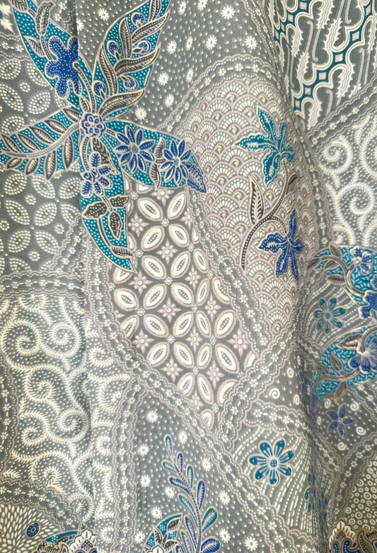 Men's Batik Long Sleeve Shirt