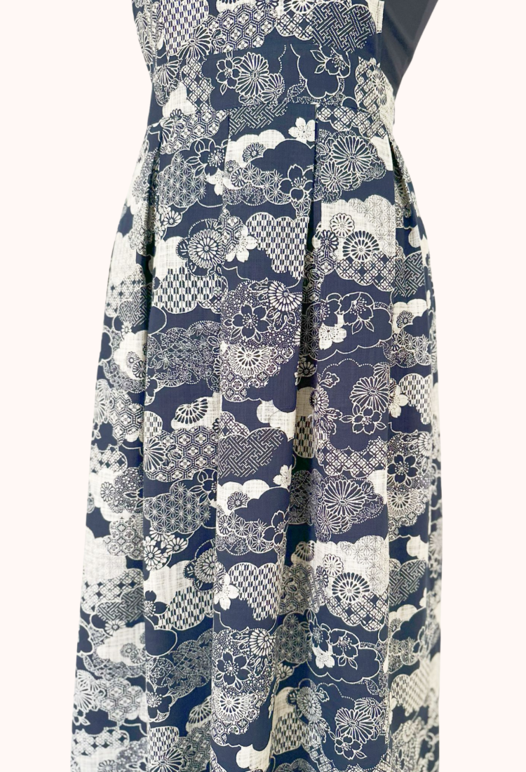 Japanese Linen Pinafore Dress – Tape & Thimble