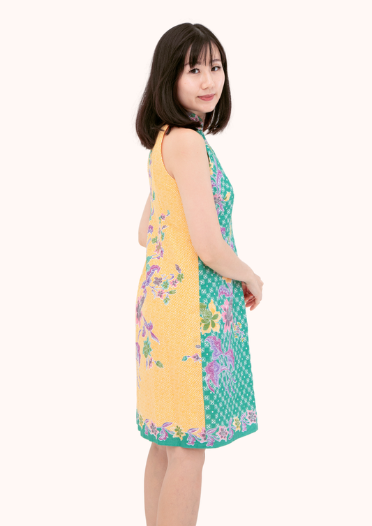 Alin Batik Classic Collared Dress