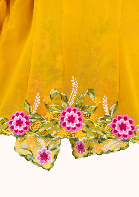 (S) Yellow Kebaya