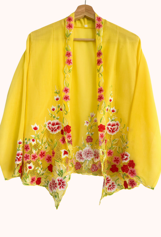 (M) Yellow Kebaya