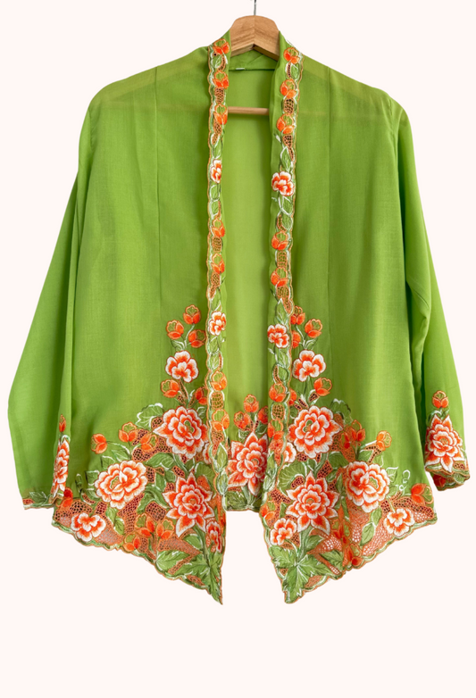 (M) Light Green Kebaya