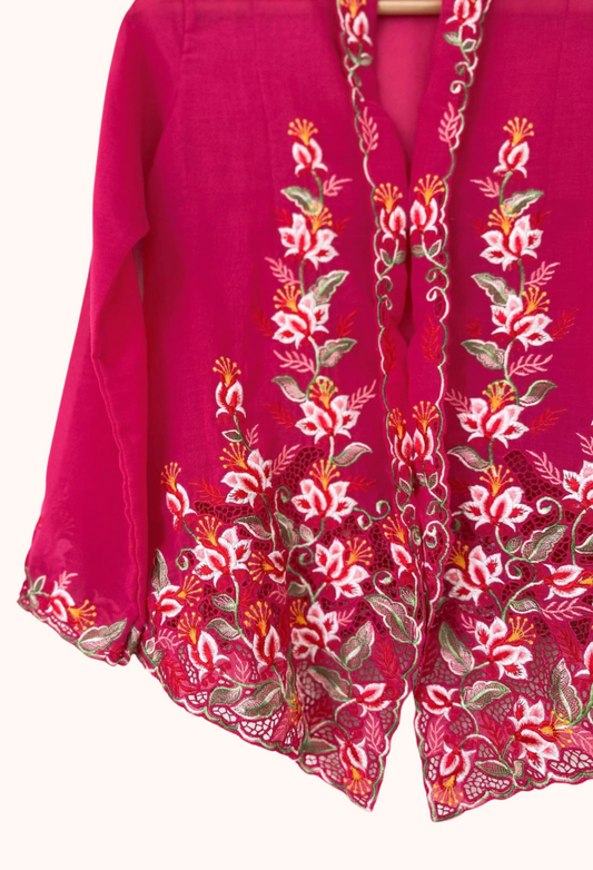 (XS) Fuschia Kebaya