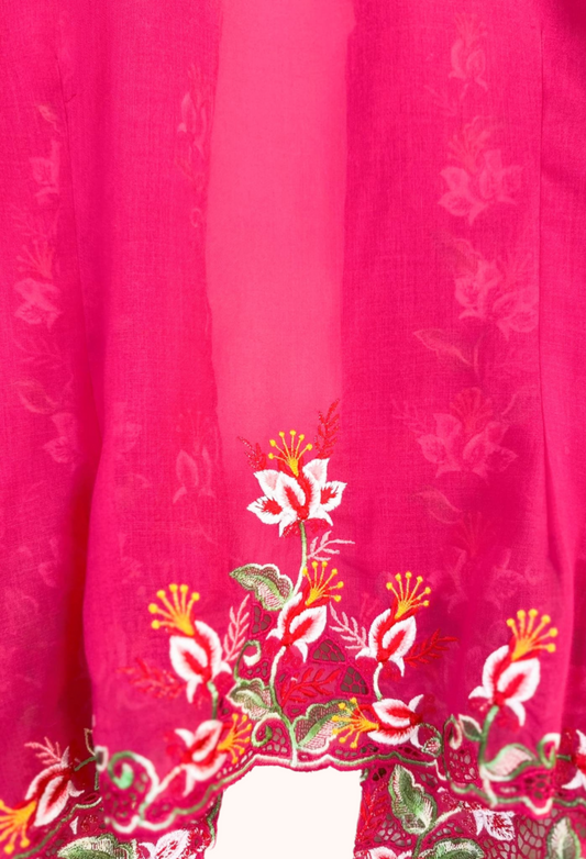 (M) Fuschia Kebaya