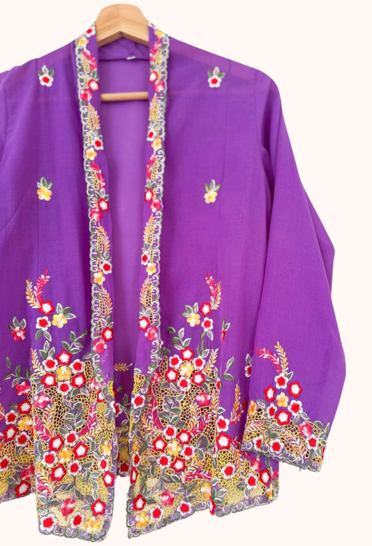 (XS) Purple Kebaya