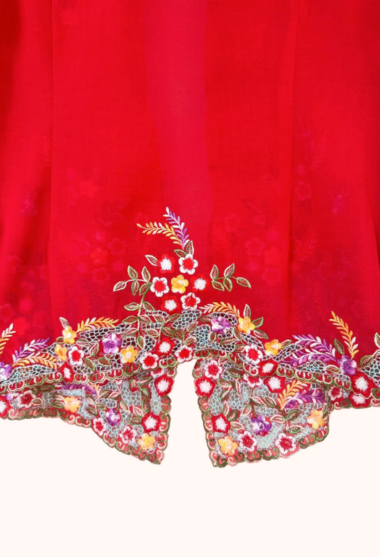 (S) Red Kebaya