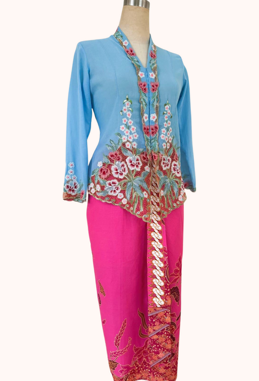 Kebaya Top and Skirt Set