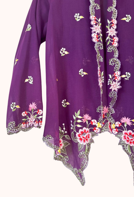 (M) Purple Kebaya