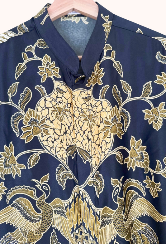 Men's Batik Short Sleeve Shirt