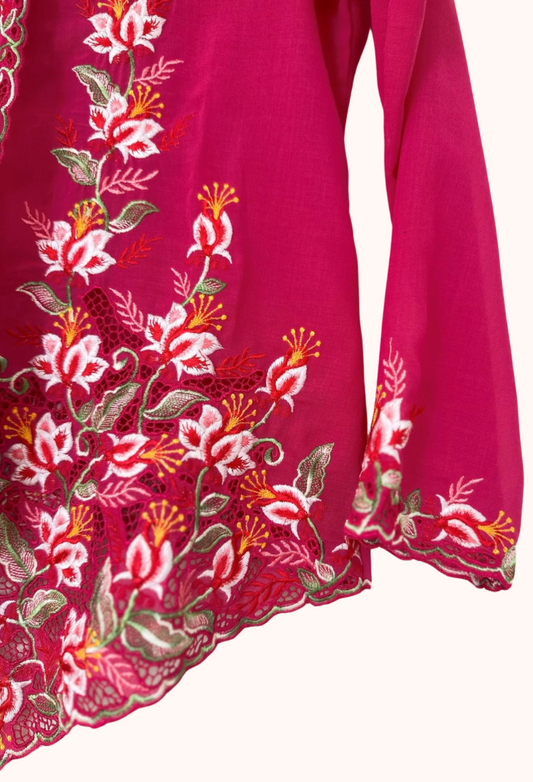 (XS) Fuschia Kebaya