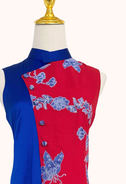 Charlotte Overlap Cheongsam