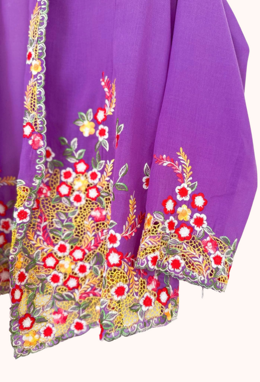 (XS) Purple Kebaya