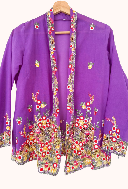 (XS) Purple Kebaya