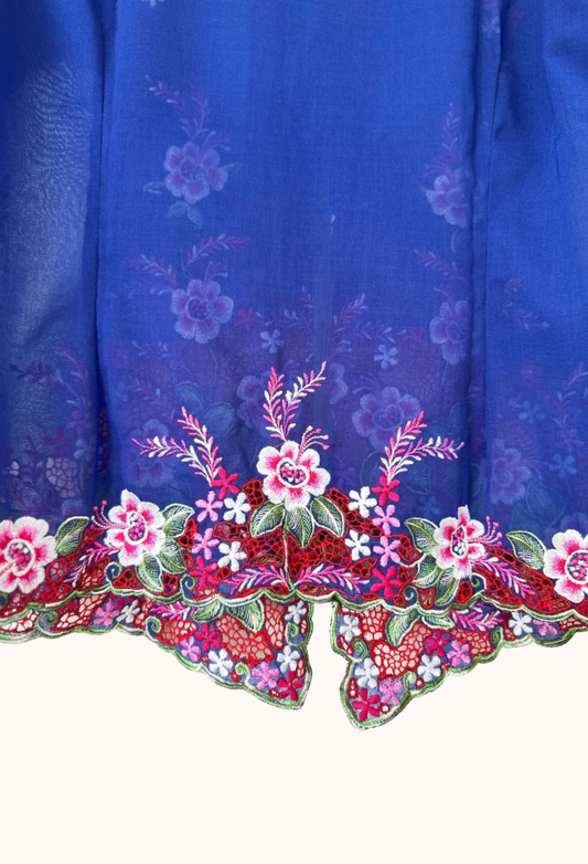 (XS) Blue Kebaya