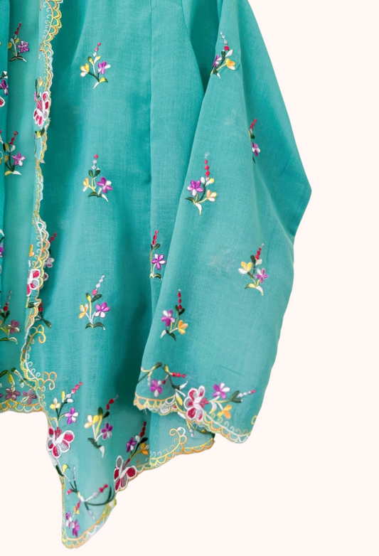 (S) Turquoise Kebaya