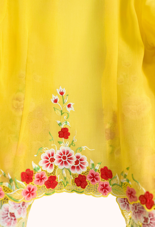 (M) Yellow Kebaya