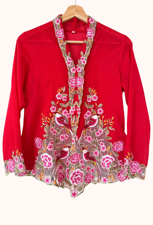 (S) Red Kebaya