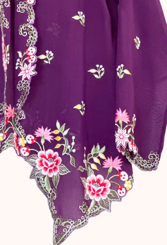 (M) Purple Kebaya