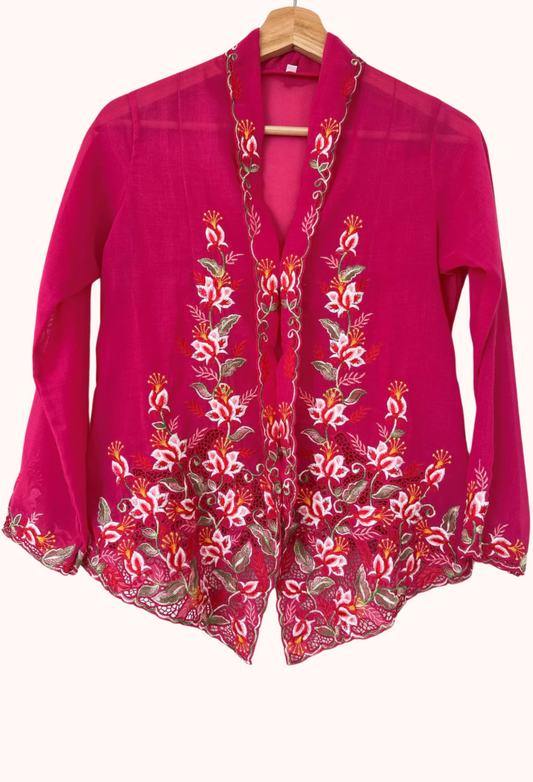 (XS) Fuschia Kebaya