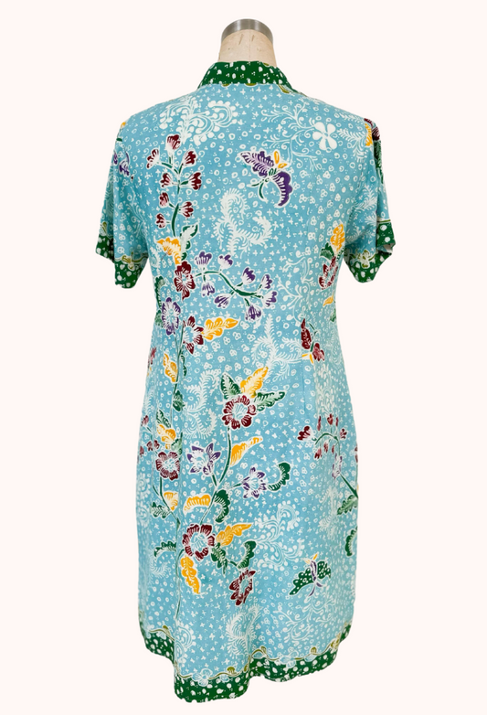 Alin Batik Classic Collared Dress