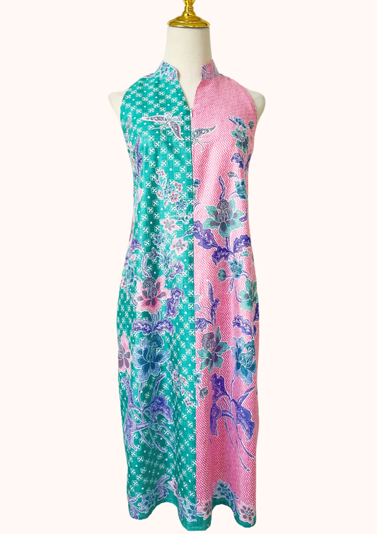 Alin Batik Classic Collared Dress