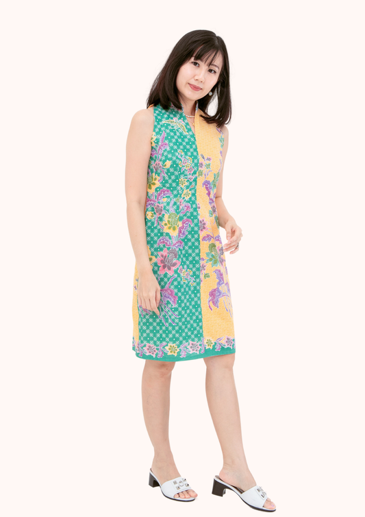 Alin Batik Classic Collared Dress