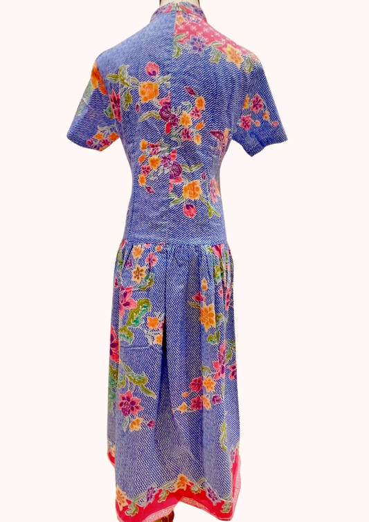 Batik Midi Casual Dress