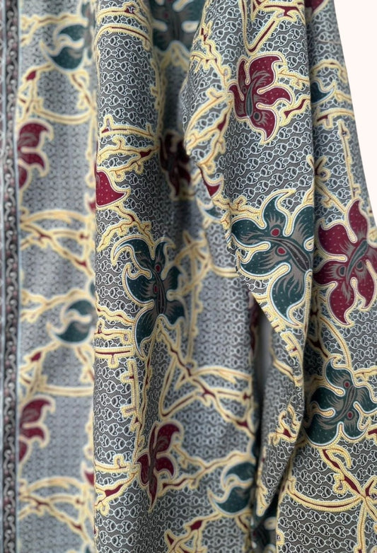 Men's Batik Long Sleeve Shirt