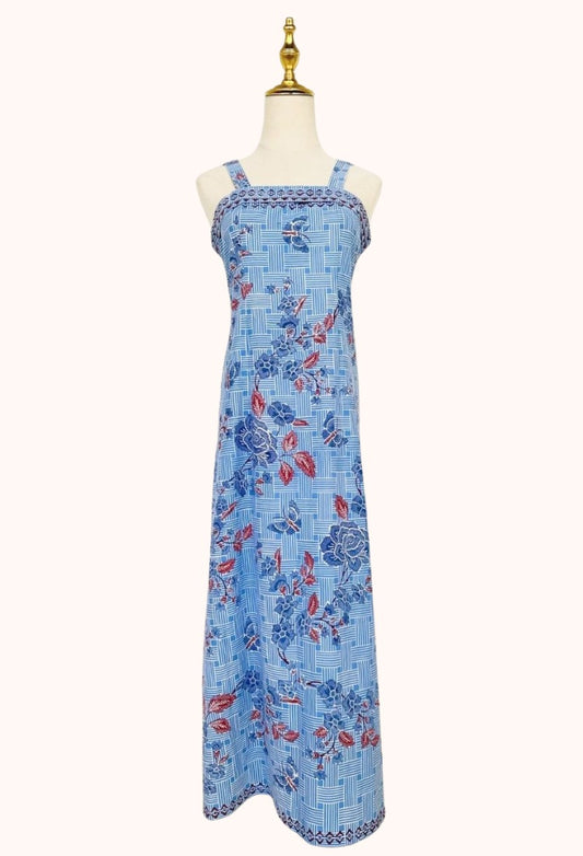 Baby Blue Batik Dress