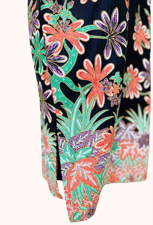 Alin Batik Classic Collared Dress
