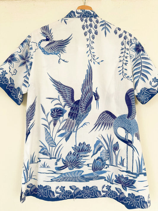 Crane Batik Shirt