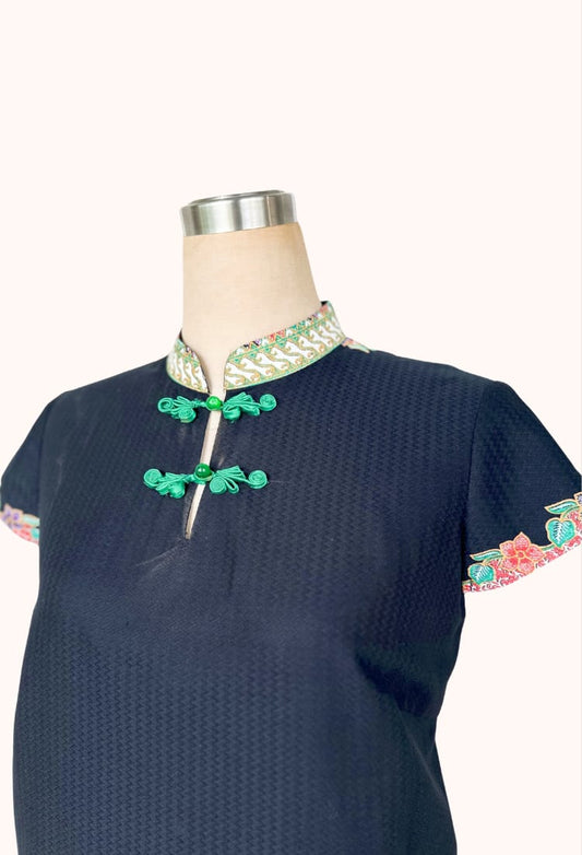Alin Batik Classic Collared Dress