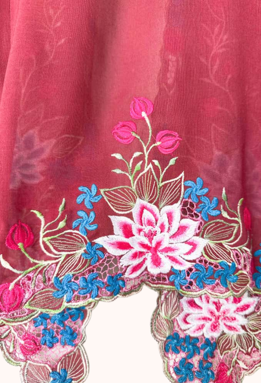 (M) Maroon Kebaya