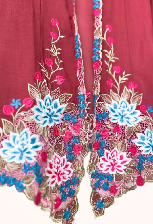 (M) Maroon Kebaya