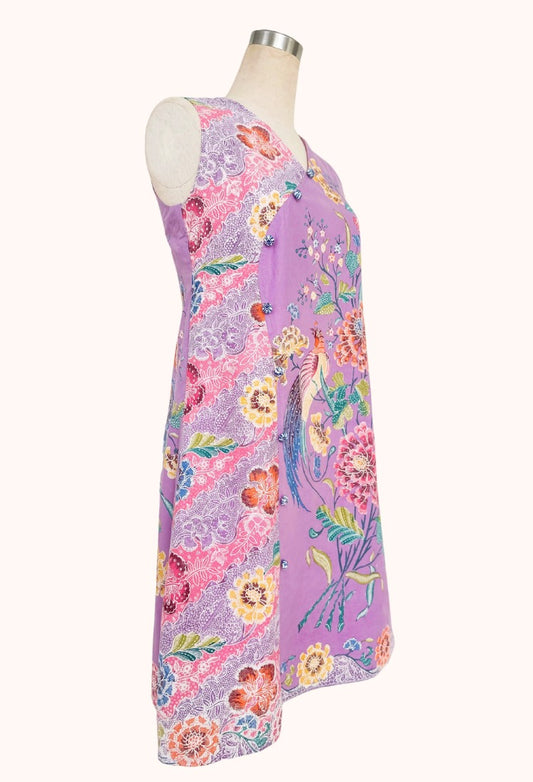 Batik Sleeveless Dress