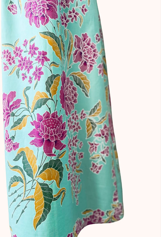 Alin Batik Classic Collared Dress