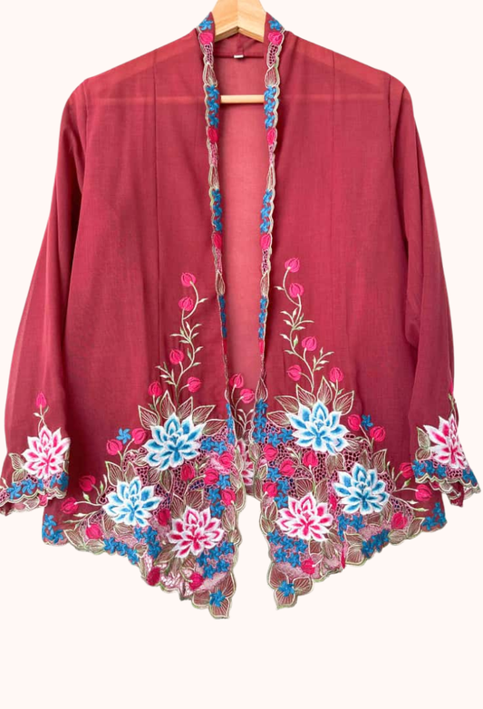 (M) Maroon Kebaya