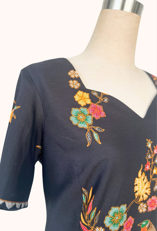 Black Batik Dress
