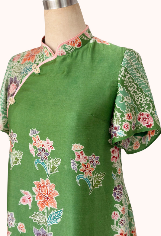 Silk Batik Cheongsam