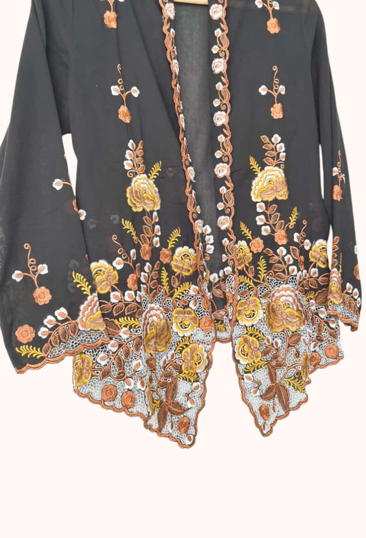 (XS) Black Kebaya